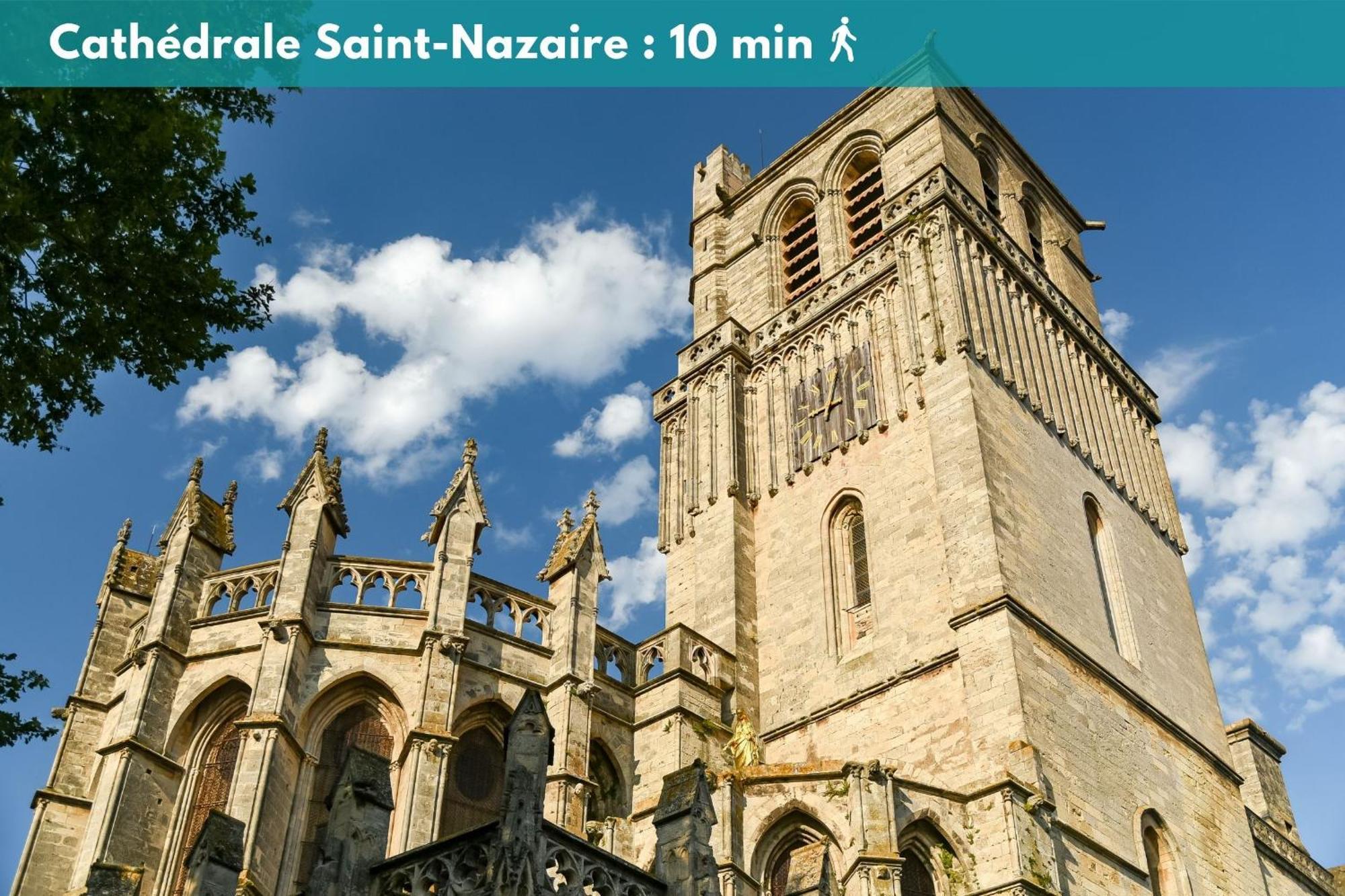 Joli Studio Climatise 'Alma 4' - Coeur De Beziers - Wifi Fibre - Netflix Luaran gambar